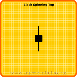 Black Spinning Top Pattern